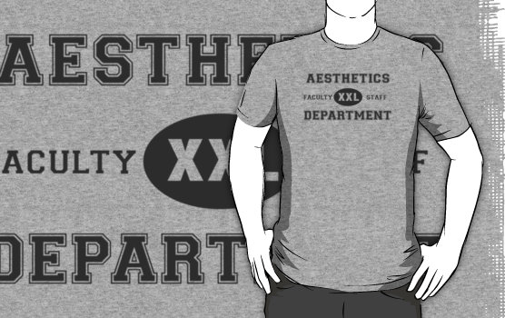 Aesthetics Department Shirt