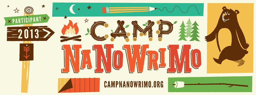 Camp NaNo Participant 2013 Facebook Cover