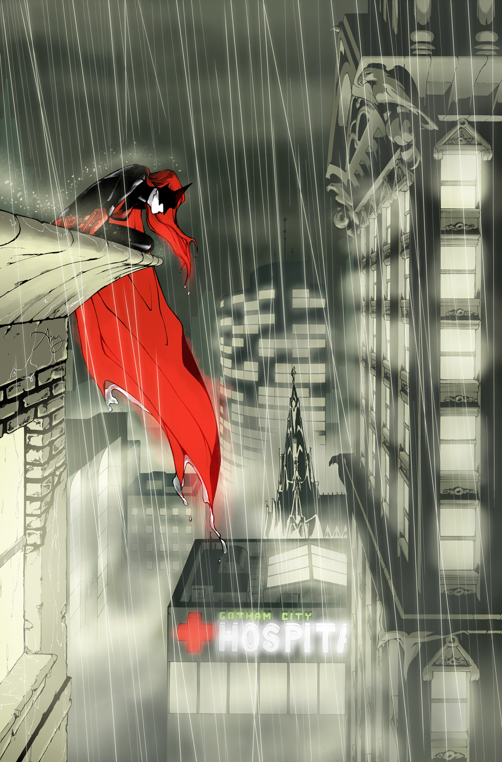 Batwoman Rain