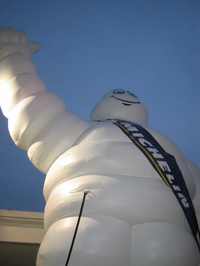 Inflated Michelin Man