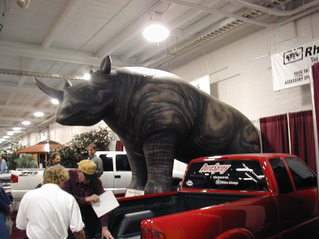 Giant Inflated Rhino