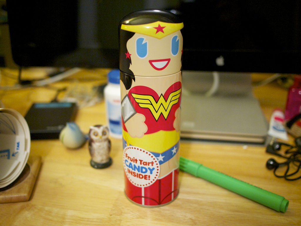 Wonder Woman Candy Can