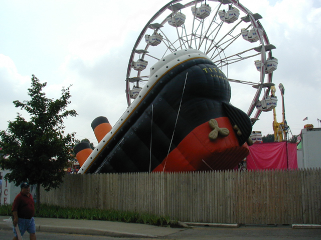 Titanic Ride - Indiana State Fair