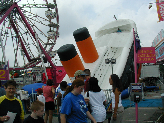 Titanic Ride - Indiana State Fair