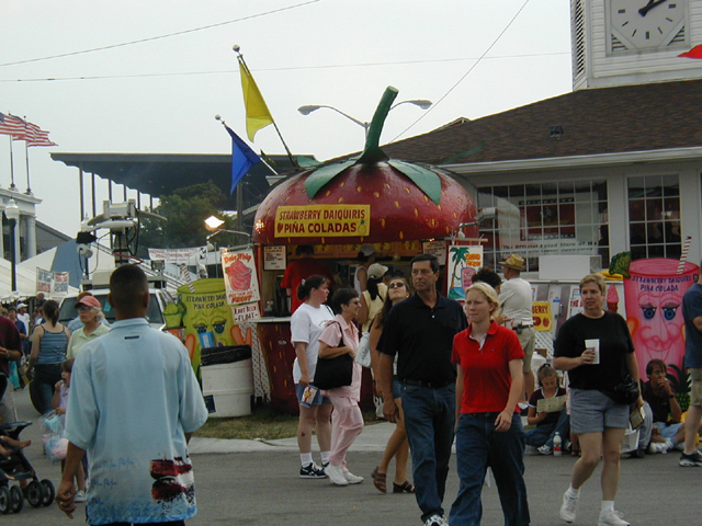 Giant Tomato - Indiana State Fair