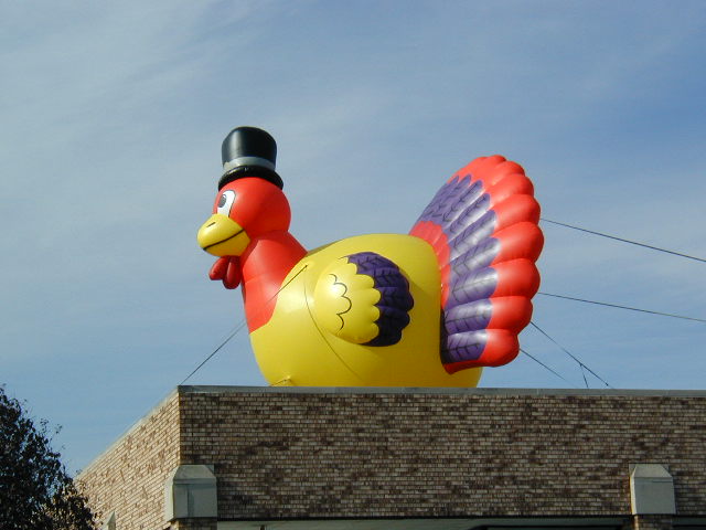 Giant Inflated Turkey