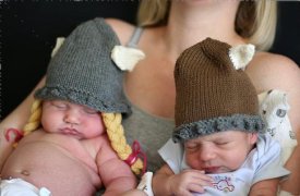 Baby Viking Hats