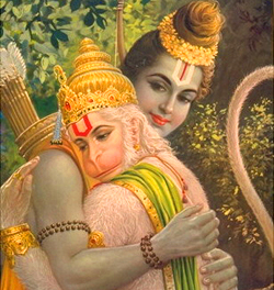 Hanuman & Rama