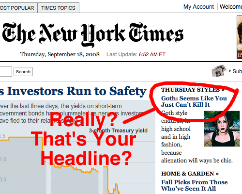 NYTimes inflammatory headline