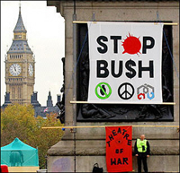 British Stop Bush Protest