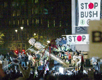 British Stop Bush Protest